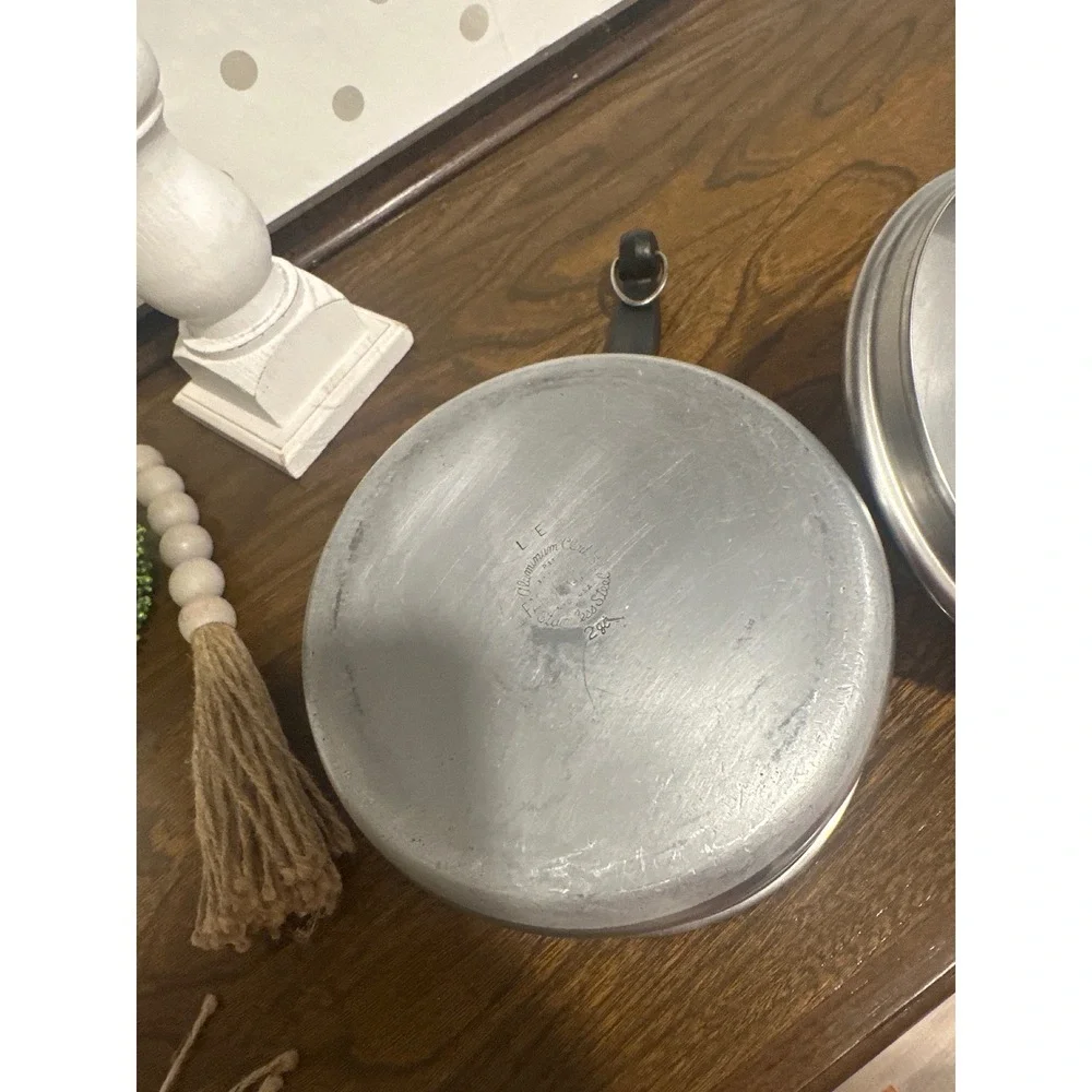 Farberware Aluminum Clad Stainless Steel 2 Qt Saucepan with Lid Vintage NYC USA